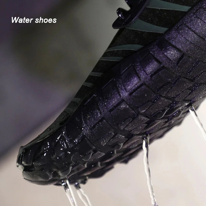 (image for) TENGOO Beach Wading Sandal Five Fingers Barefoot Design Quick Dry Non-Slip Breathable Surf Fishing Fitness Water Sports Shoes